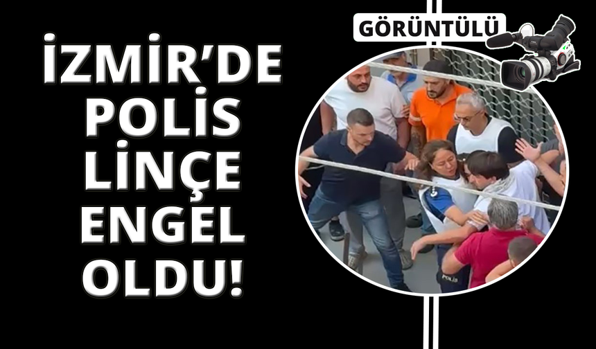 Vatandaşlar saldırganı linç etmek istedi, polis engelledi