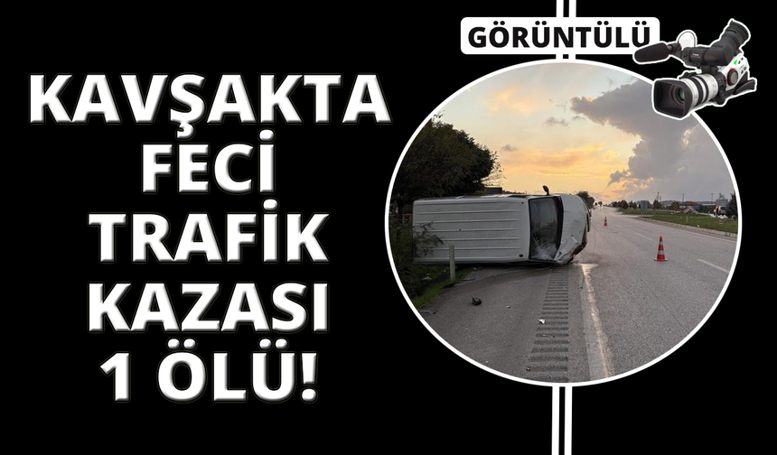 Manisa'da motosiklet ile transit kavşakta çarpıştı