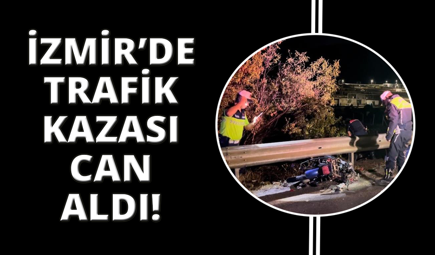 İzmir'de pikap ile elektrikli bisikletin çarpıştığı kazada 2 kişi öldü