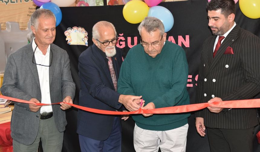 Oğuzhan Kavaklı'nın dördüncü kütüphanesi açıldı