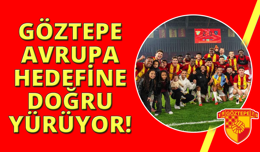 Göztepe devreyi Avrupa hattında tamamladı