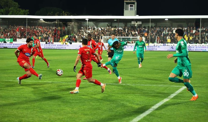 Trendyol 1. Lig: Bodrum FK: 0 - Amed SF: 0