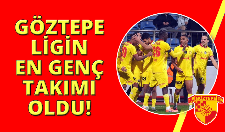 Süper Lig'de ilk yarının en genç takımı Göztepe