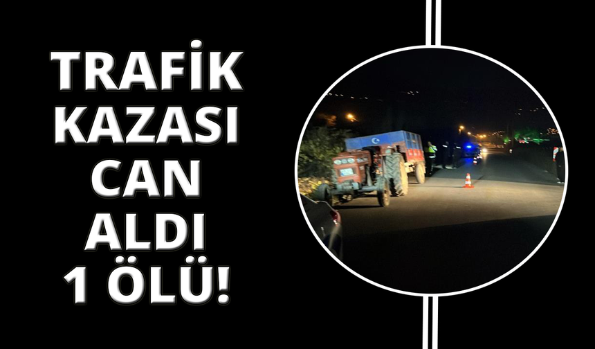 Aydın'da motosiklet ile traktör çarpıştı