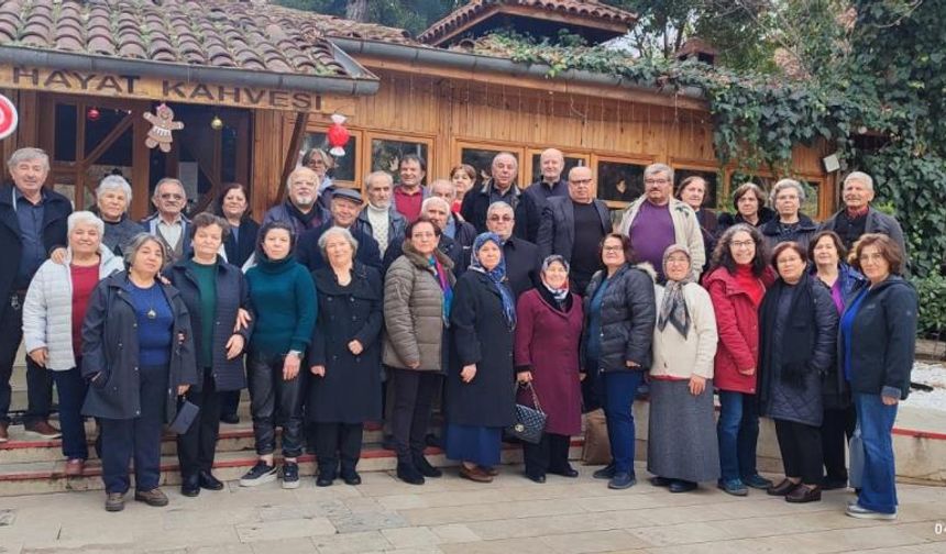 Denizli'de 45 yıl sonra gelen buluşma