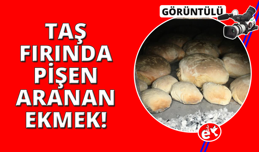 Manisa'da yapılan bu ekmek 30 gün bayatlamıyor