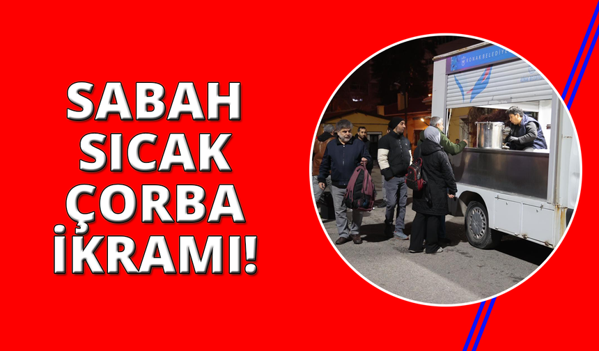 Basmane'de sabahları ücretsiz sıcak çorba