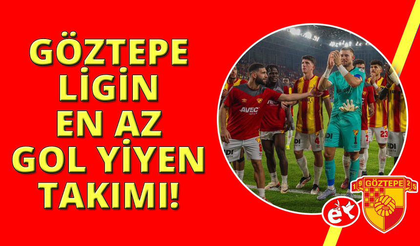 Göztepe, Süper Lig'de en az gol yiyen takım
