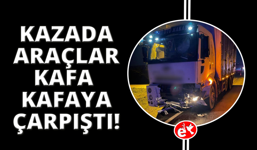 Manisa’da kamyon ile otomobil çarpıştı: 1 ölü, 1 yaralı