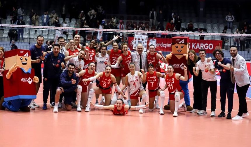 Sultanlar Ligi: Aras Kargo: 3 - Nilüfer Belediyespor: 1