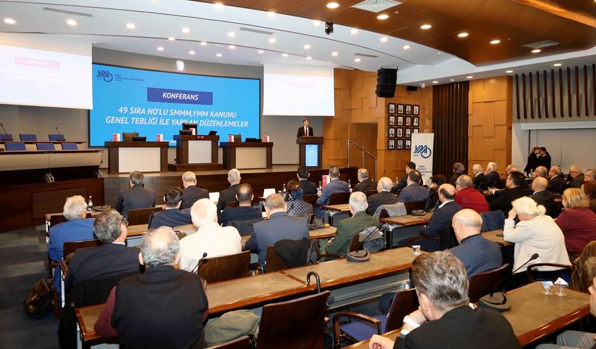 İzmir YMMO'dan 49 No'lu Tebliğ Konferansı
