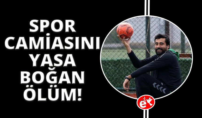 Türk futbolunun acı kaybı! Manisalı kaleci antrenörü hayatını kaybetti