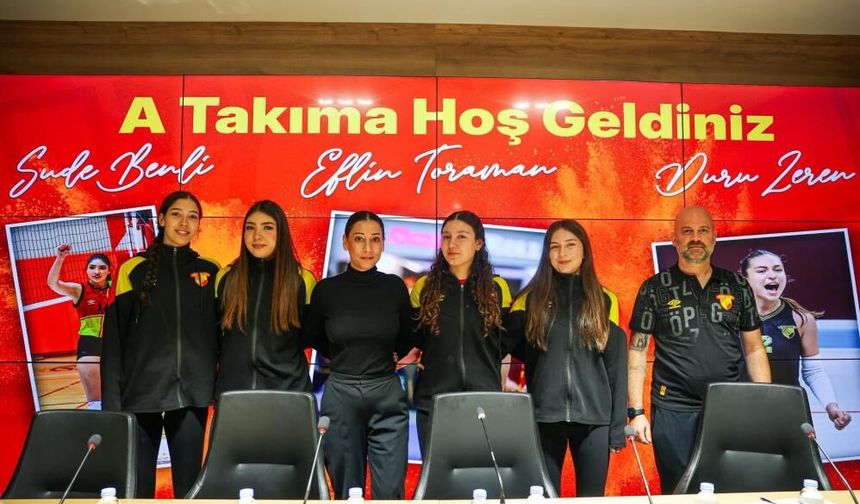 Göztepe Voleybol, altyapıdan 3 takviye yaptı