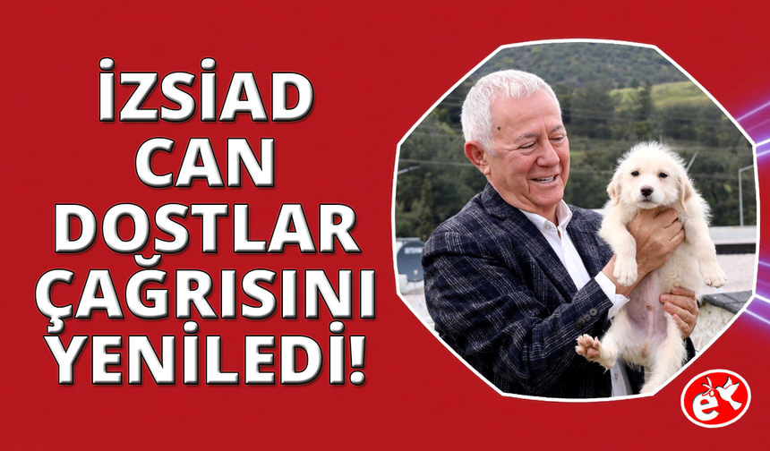 İZSİAD 'Her Fabrikaya Barınaktan Bir Köpek" kampanyasını yükseltiyor