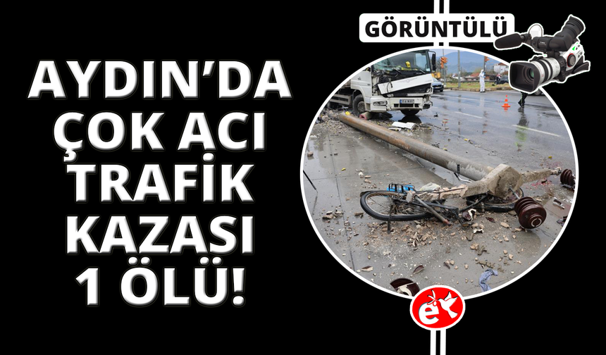 Aydın'da akıllara durgunluk veren kaza