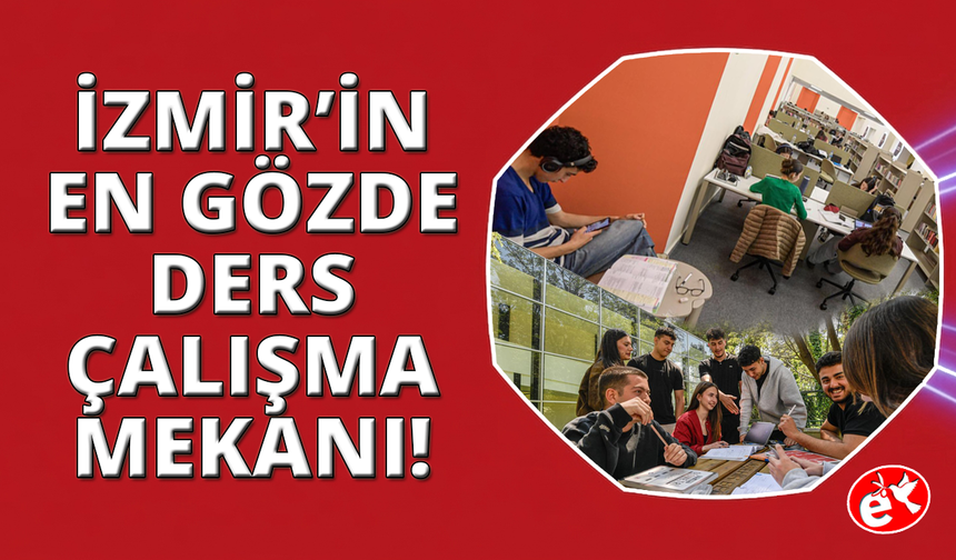 İzmir'de bu kütüphane her yaştan büyük ilgi görüyor