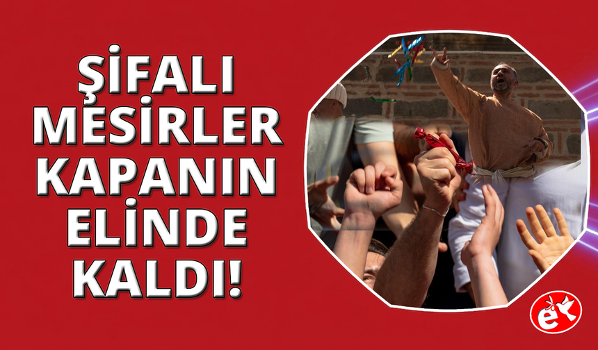 Manisa Mesir Macunu Festivali'nde 10 ton mesir macunu 44 ayrı noktadan saçıldı