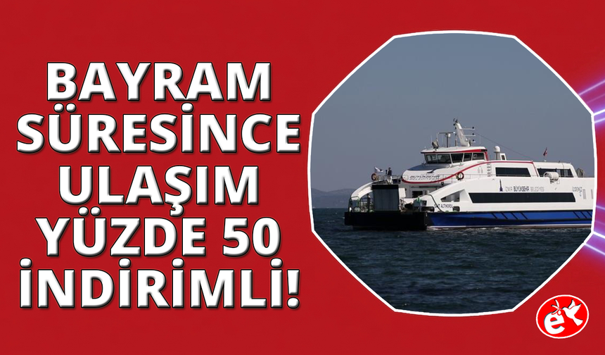 Kurban Bayramı’nda toplu ulaşım düzenlemesi
