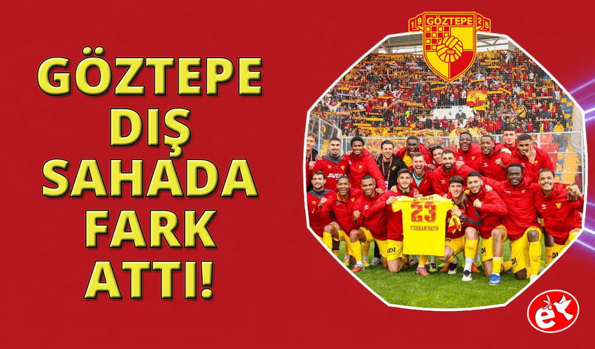 Göztepe, dış saha performansıyla geçen sezona fark attı