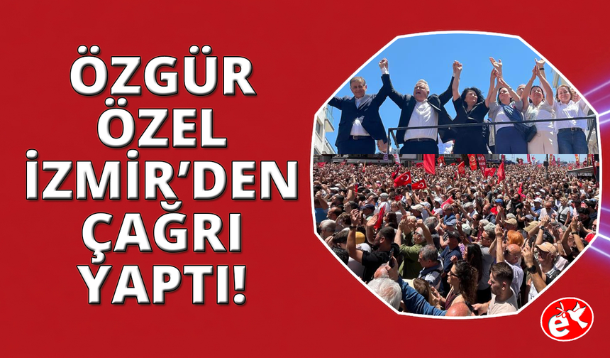 Özgür Özel: "2 milyon CHP'li genel başkanını seçsin!"
