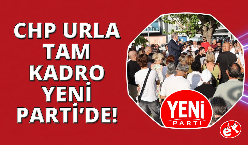 CHP Urla'da tam kadro istifa!
