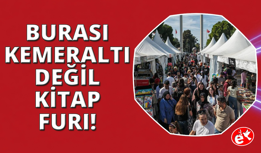 İzmirliler Kitap Fuarı'na büyük ilgi gösterdi