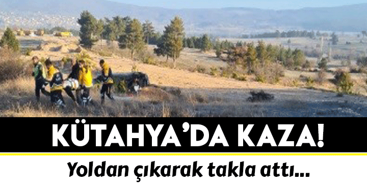 Kütahya’da trafik kazası: 1 ölü