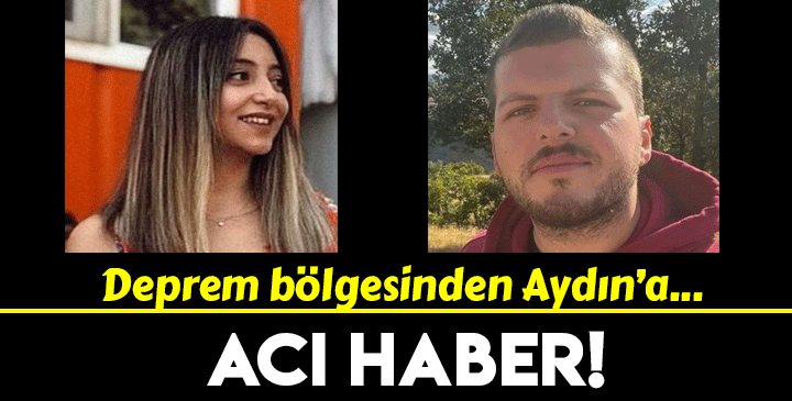 Aydın'da yaşayan tur rehberleri depremde hayatını kaybetti