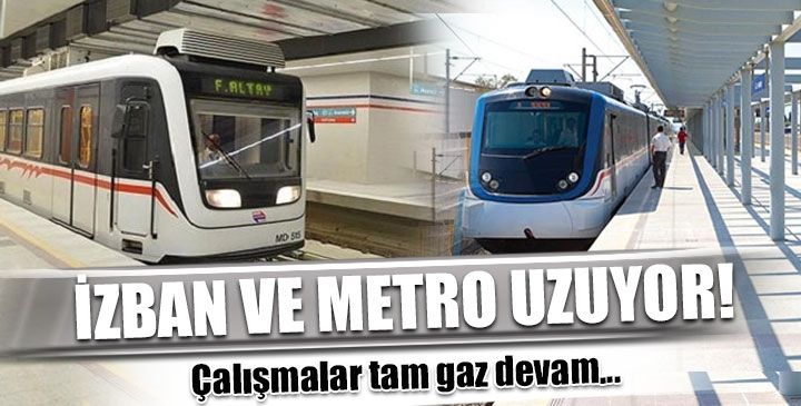 İZBAN ve İzmir Metrosu'nda yeni hatlar - Ege Meclisi