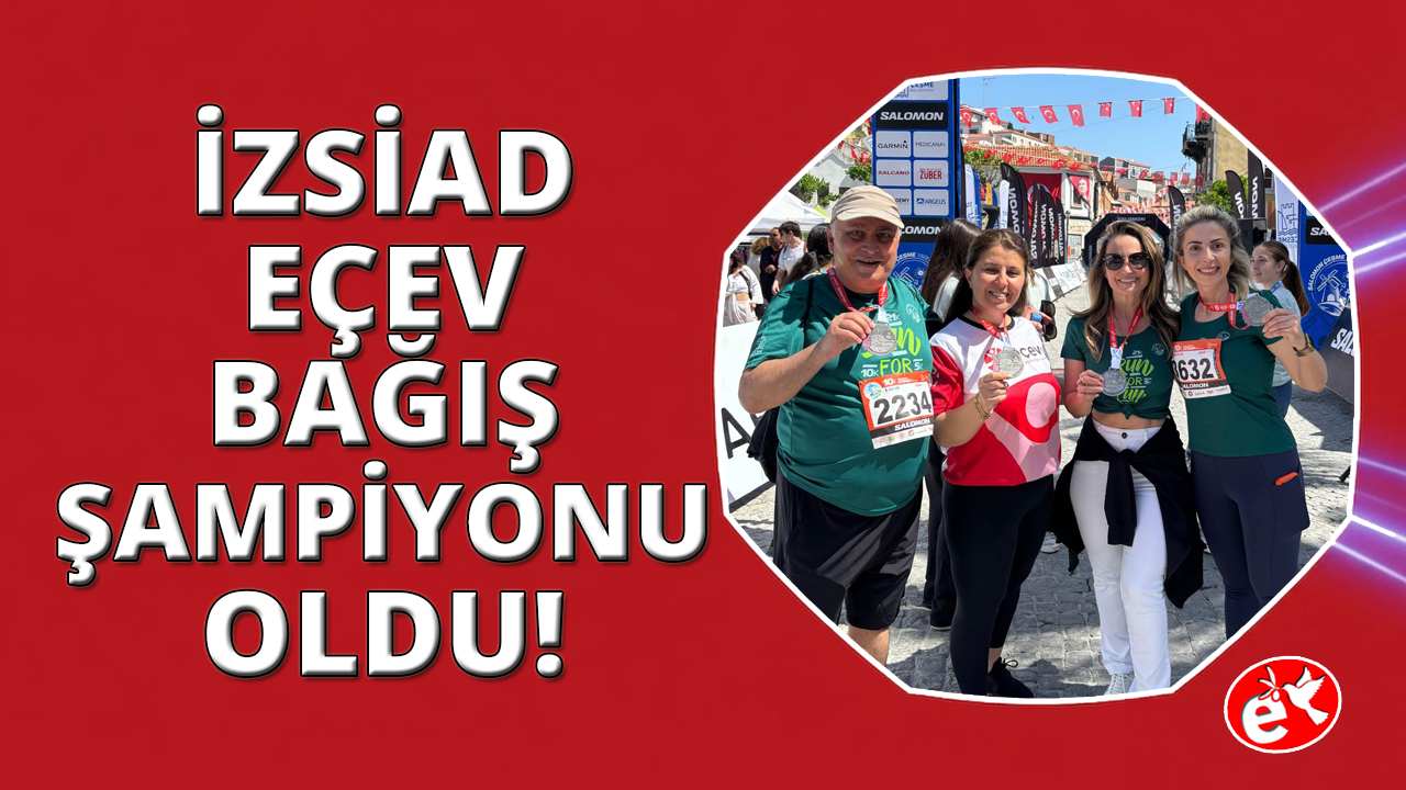 İZSİAD Üyeleri EÇEV'in bağış şampiyonu oldu