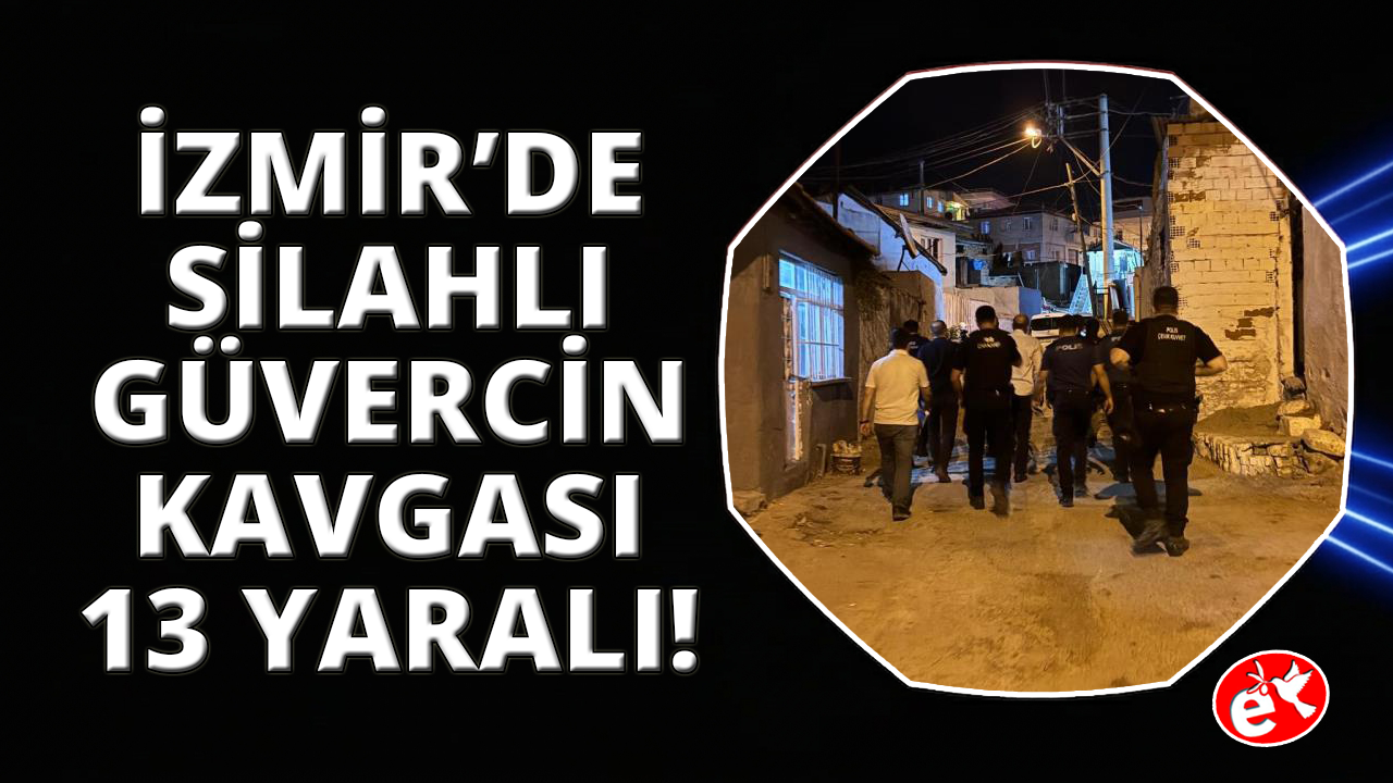 İzmir'de 'güvercin' kavgası: 3'ü çocuk, 13 yaralı